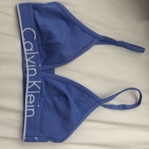 Calvin Klein cotton adjustable bra